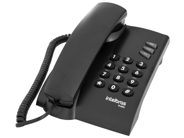 Telefone Com Fio Intelbrás Pleno